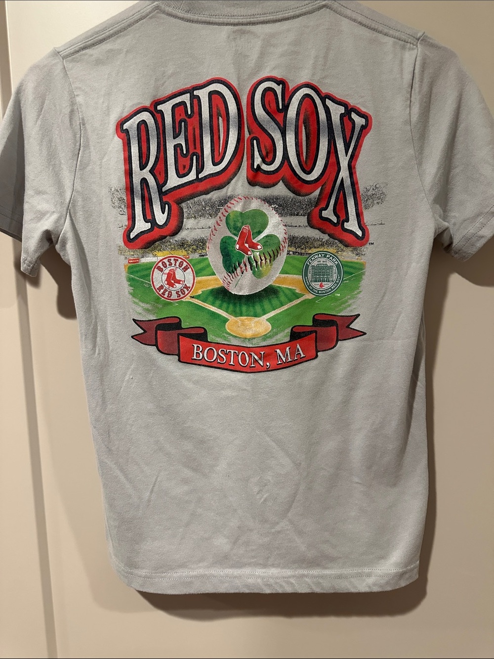 abercrombie kids Light Gray Red Sox Graphic Tee